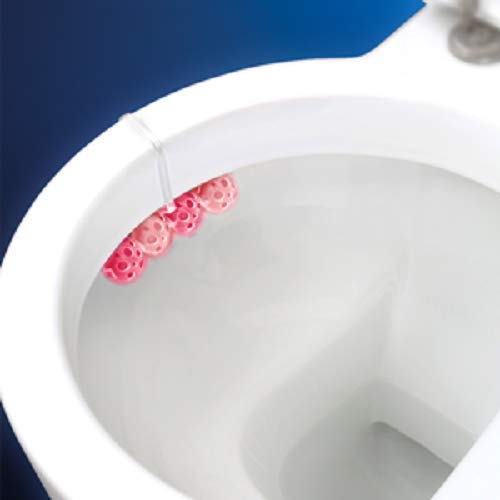 Bref Deluxe Magnolia Cesta WC (pack de 10 unidades), limpia baño para un WC siempre limpio y fresco, limpiador de baños con fórmula antical que elimina la suciedad