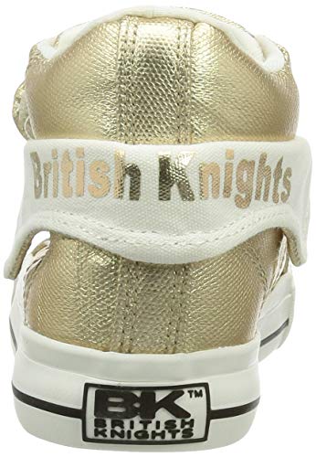 British Knights ROCO, Zapatillas, Dorado, 34 EU