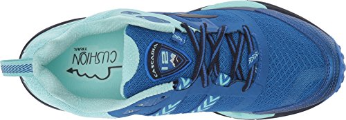 Brooks Cascadia 12, Zapatillas de Running para Asfalto Mujer, Azul (Navy/Blue/Mint 1b496), 38.5 EU