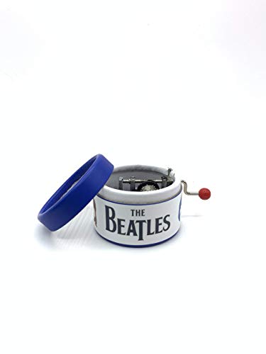 Caja de música azul de los Beatles. Canción Here comes the sun