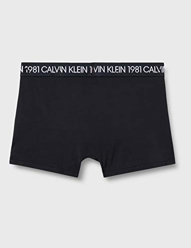Calvin Klein Hombre 1981 Bold Trunks, Negro, XL