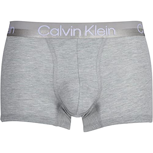 Calvin Klein Trunk 3Pk Bóxers, White/Black/Grey Heather, XXL (Pack de 3) para Hombre