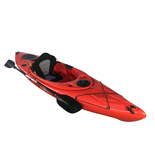 Cambridge Kayaks ES, Herring Rojo Kayak DE Paseo Y Pesca, RIGIDO,
