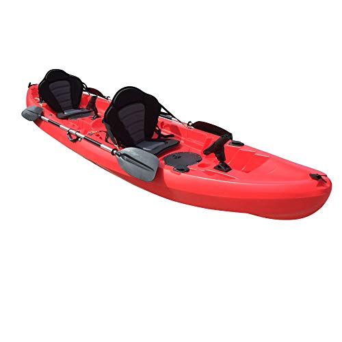 Cambridge Kayaks ES, Sun Fish TÁNDEM SÓLO 2 + 1, Rojo, RIGIDO