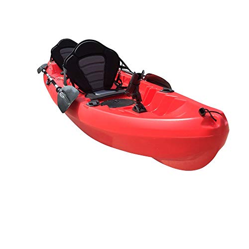 Cambridge Kayaks ES, Sun Fish TÁNDEM SÓLO 2 + 1, Rojo, RIGIDO