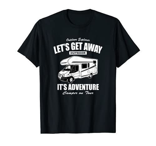 Camping Camper Caravaning Caravana Autocaravana Camiseta