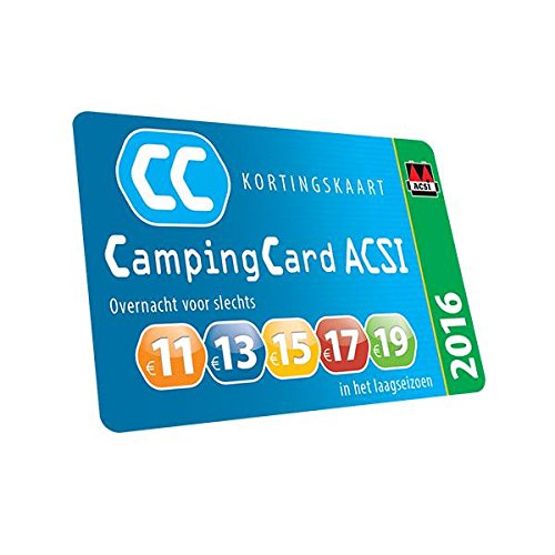 CampingCard ACSI 2016 set 2 dln