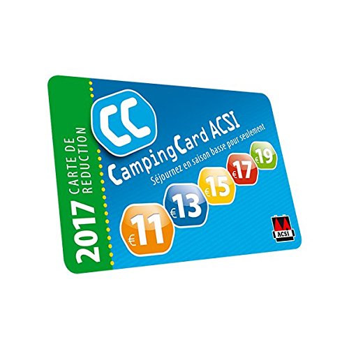CampingCard ACSI 2017 – Paquet 2 tômes