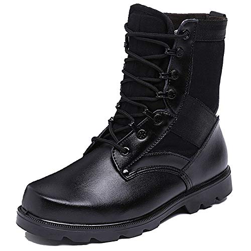 Canwn Cordones Redondos de Botas, [3 Pares] Cordones Resistente y Duraderos para Botas, Calzado de Seguridad y Zapatos de Senderismo - 5 mm Diámetro – Negro