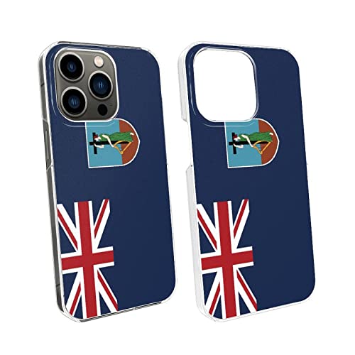 Carcasa rígida Compatible con iPhone 12 Pro, con diseño de Bandera de Montserrat, Resistente