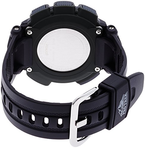 Casio Pro Trek - Reloj (Reloj de pulsera, Unisex, Negro, Resina, Negro, Alrededor)