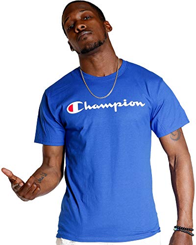 Champion Classic Graphic tee Camiseta, Navegar por Internet, L para Hombre
