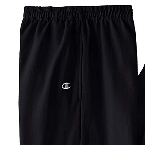 Champion Sweatpants for Men, Big and Tall Mens Joggers, Ideal Jersey Pants Black