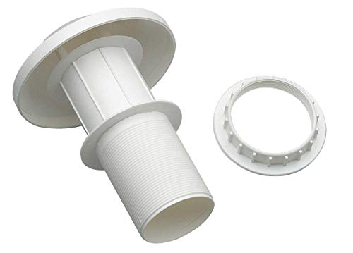 Chimenea de plástico "a seta" para campanas extractoras o ventilación, diámetro de 60 mm, para caravanas y autocaravanas
