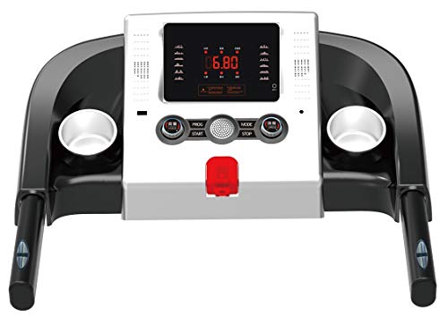 Cinta de correr eléctrica 1 CV 1000 W de gama alta con Bluetooth, aplicación, reproductor MP3 y USB