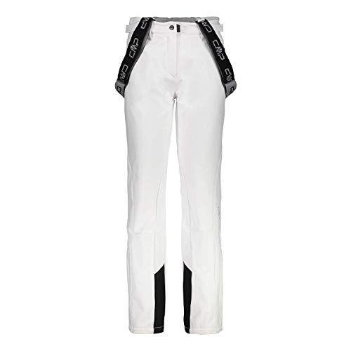 CMP Damen Skihose Pantalones de esquí, Mujer, Blanco, D42