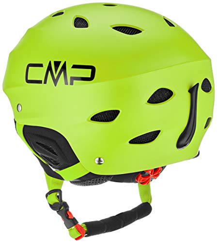 CMP Xj-3 Kids Ski Helmet Casco de esquí, Unisex niños, Manzana, S (52-54 cm)