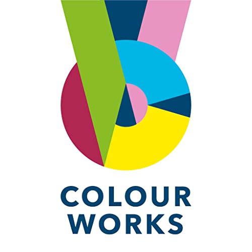 Colourworks Melamine Dinner Plates, 28 cm, Multi-Colour, Set of Four