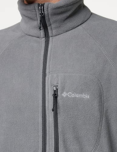 Columbia Fast Trek II Full Zip Fleece, Forro polar con cremallera Hombre, Gris (City Grey), XL