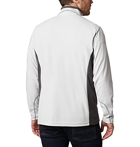 Columbia - Klamath Range II - Sudadera tipo jersey con media cremallera para hombre, color nimbus grey/shark, talla 5X Tall EE.UU.
