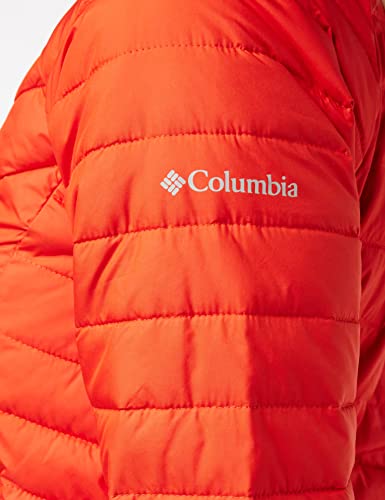 Columbia Powder Lite Chaqueta para mujer, Color: Bold Orange, Talla: S