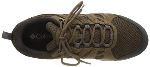 Columbia Redmond V2, Zapatillas de Senderismo Impermeables Mujer, Marrón (Espresso MHW, Deep Ocean), 39.5 EU