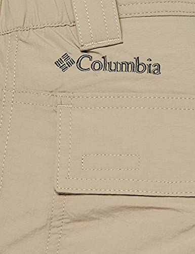Columbia Silver Ridge II Convertible , Pantalones de senderismo convertibles Hombre, Marrón (Tusk), 34W/30L