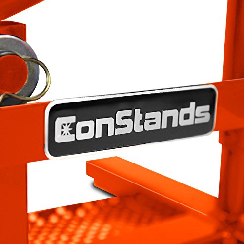 ConStands MX Caballete Mover Aparcamiento por Motocross, Enduro, Supermoto, Trial Naranja