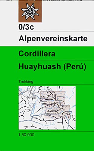 Cordillera huayhuash (peru): Trekkingkarte: 0/3 C