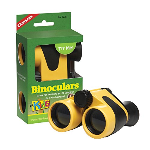 Coughlan's Binoculars for Kids - Telescopio/Prismáticos de Caza, Color Negro