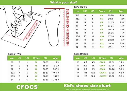 Crocs Classic Clog K, Zuecos, Pepper, 25/26 EU