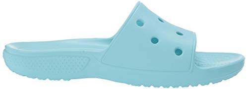 Crocs Classic Crocs Slide Unisex Adulta Zuecos, Azul (Ice Blue), 41/42 EU