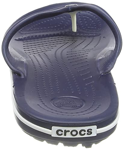 Crocs Crocband Flip, Zapatillas Unisex Adulto, Azul (Navy), 42/43 EU