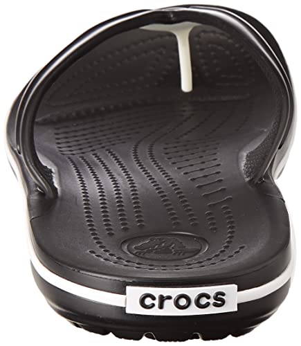 Crocs Crocband Flip, Zapatillas Unisex Adulto, Negro, 42/43 EU