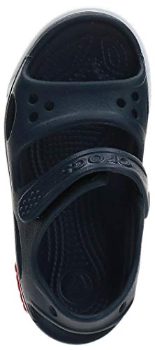 Crocs Crocband II Sandal Unisex Niños Sandals, Azul (Navy/White), 30/31 EU