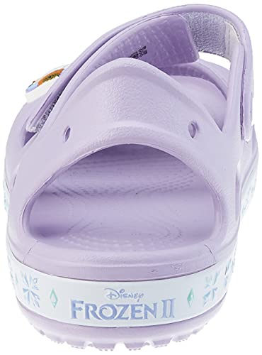 Crocs Fun Lab Disney Frozen II Sandal Unisex Niños Sandali, Morado (Lavender), 33/34 EU