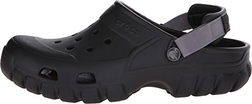 Crocs Offroad Sport - Zuecos de sintético para hombre, Nero (Black/Graphite), 43-44