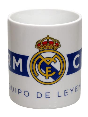 CYP BRANDS- Taza DE CERÁMICA EN Caja Real Madrid Utensilios de Cocina, Color (Blanco), única (MG-44C-RM)