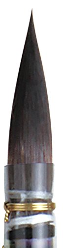 DA VINCI Cepillo de Lavado de la Serie 498, Fibra sintética, Negro, 19 x 0.70 x 30 cm
