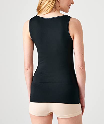 Damart DÃbardeur Camiseta térmica, Negro (Noir 49507/17010/), 38 (Talla del Fabricante: Small) para Mujer