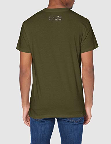 DC Shoes Common Ground-Camiseta para Hombre, Fatigue Green, XS