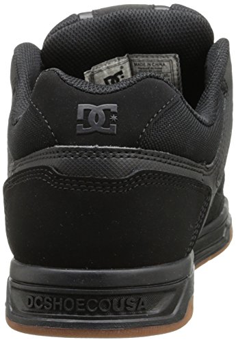 DC Shoes Stag, Zapatillas de Estar por casa Unisex Adulto, Black/Gum, 42.5 EU