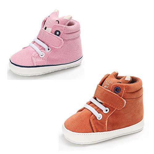 DEBAIJIA Shoes, Plataforma Bebé-Niñas, Hsy04 Rosa, 20 EU