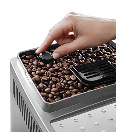 De'longhi Magnifica S Ecam 22.360.s - Cafetera superautomática, 15 bar de presión, lattecrema system, limpieza automática, pantalla lcd, color plata