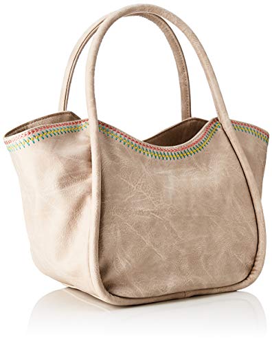 Desigual PU Shoulder Bag, Bolso Bandolera. para Mujer, marrón, U