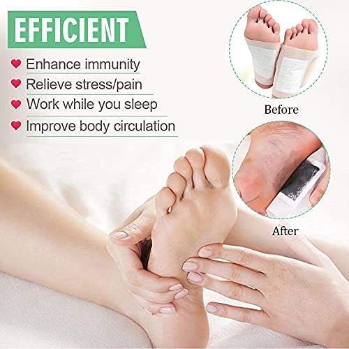 Detox Foot Patches, Detox Foot Pads, Foot Patches, Cleaning Detox Foot Pads, Foot Care, Improve Sleep Quality Enhance Blood Circulation (02)