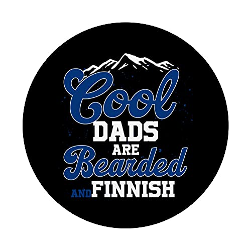 Día Del Padre Finlandés Escandinavia Montañas Finlandia PopSockets PopGrip Intercambiable