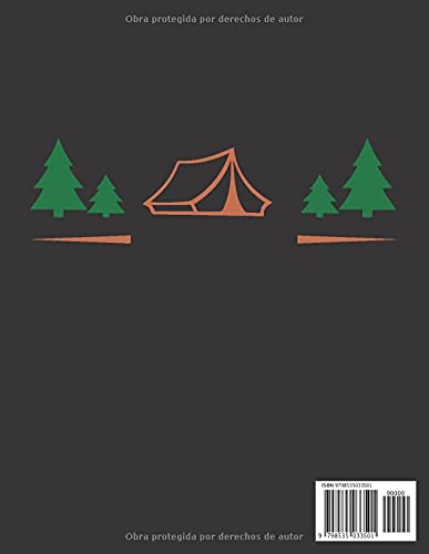 Diario del camping, Camping Journal, las montañas están llamando.: Con fecha, rutas, detalles de la ubicación y mucho más. Escribe tu memoria