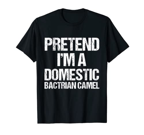 Disfraz de Halloween de camello bactriano Camiseta