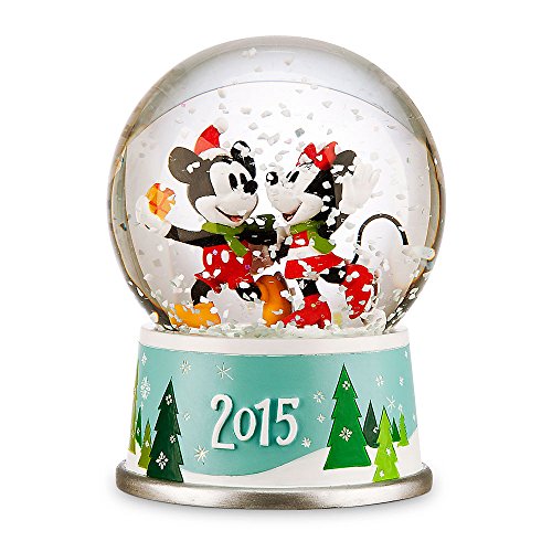 Disney Globo de nieve de Mickey y Minnie Mouse 2015